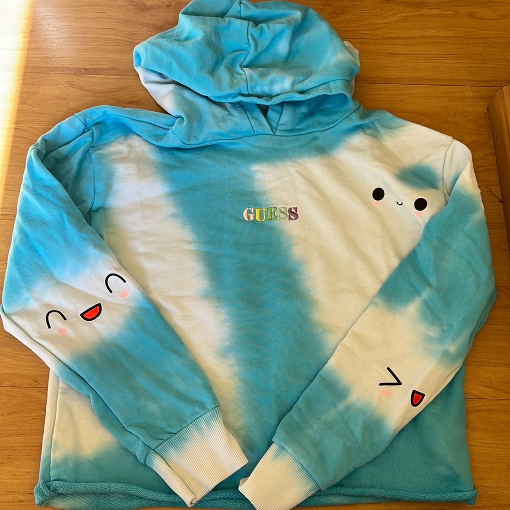 Guess Kids tie dye kids hoodie